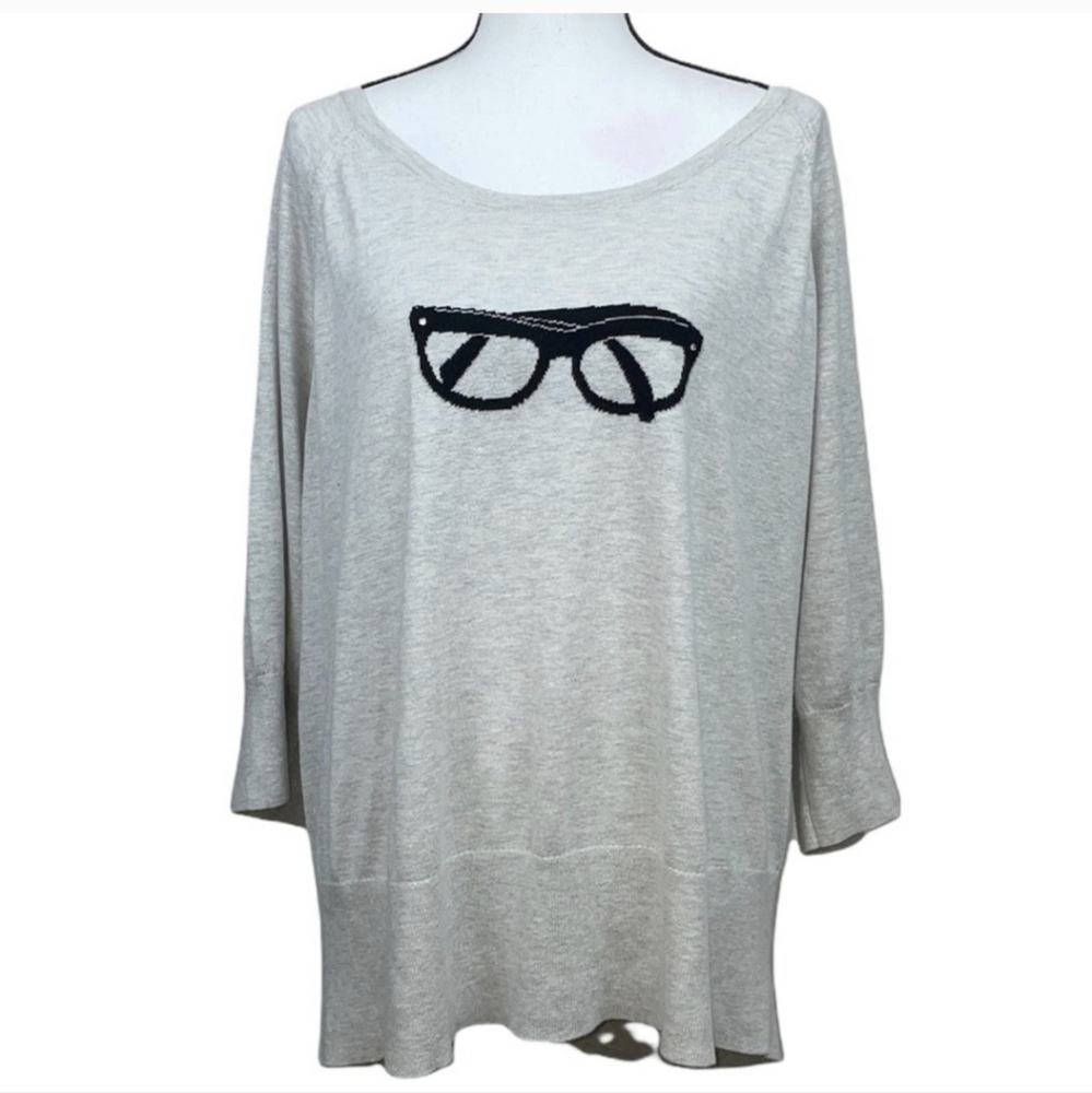 Lane Bryant 3/4 sleeves Eyeglass Top 22/24